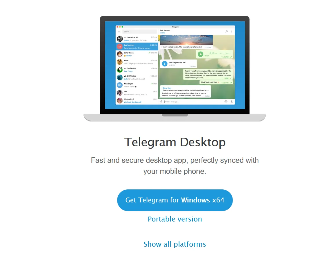 Telegram电脑客户端下载